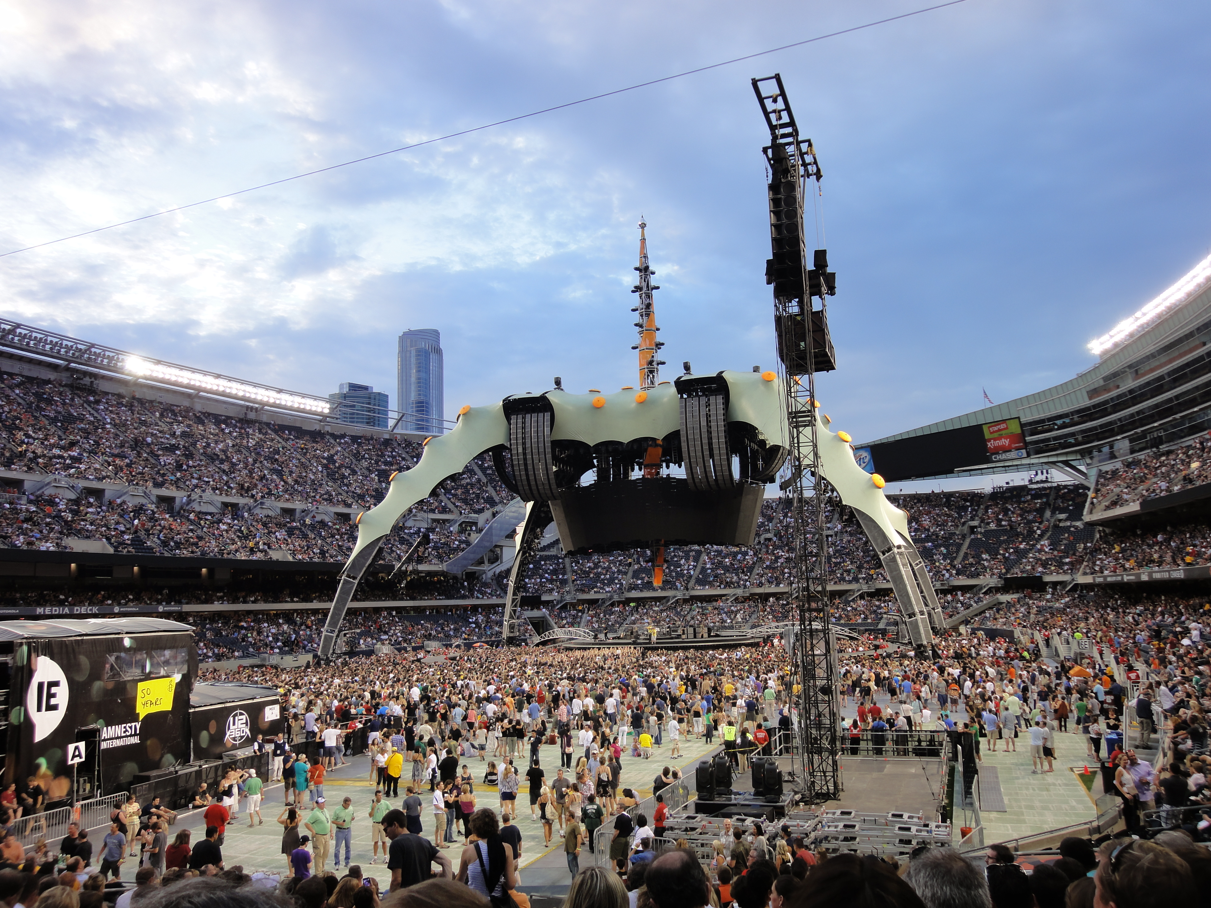 Soldier Field U2 Concert Seating Chart